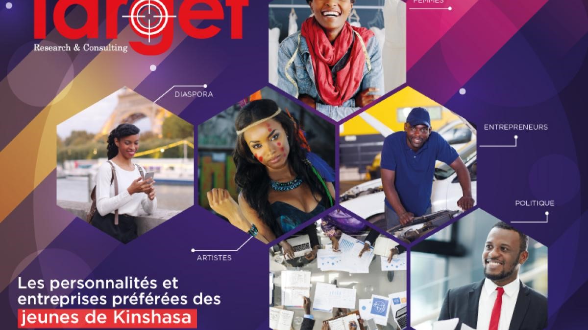 Les personnalités et entreprises préférées des jeunes de Kinshasa, enquête Target